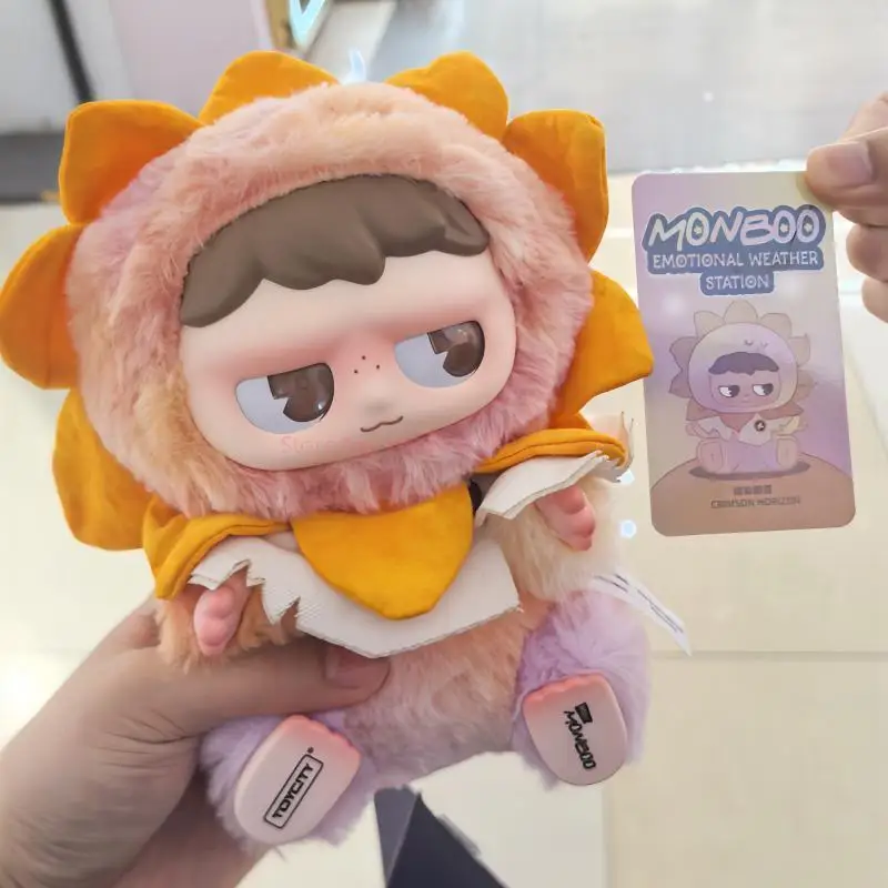 

Подлинная серия Monboo, эмоциональная метеостанция, слепая коробка, куклы, брелок в упаковке, подвеска, декор, игрушки-сюрприз, подарки на день рождения для девочек