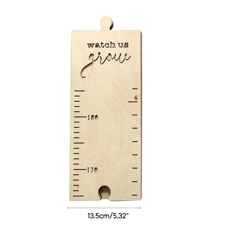 448B 1Set Kids Height Growth Chart Ruler Wall Meter Children Bedroom Dormitory Party