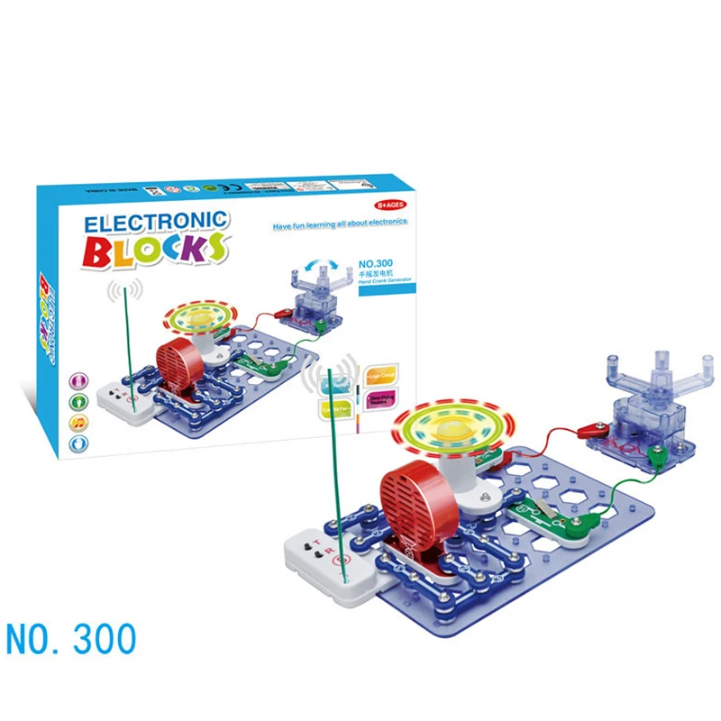 Circuit scientifique à assemblage polyvalent, blocs de construction électroniques, Circuit STEM de physique pour enfants, expérience d'enseignement, jouets cadeaux