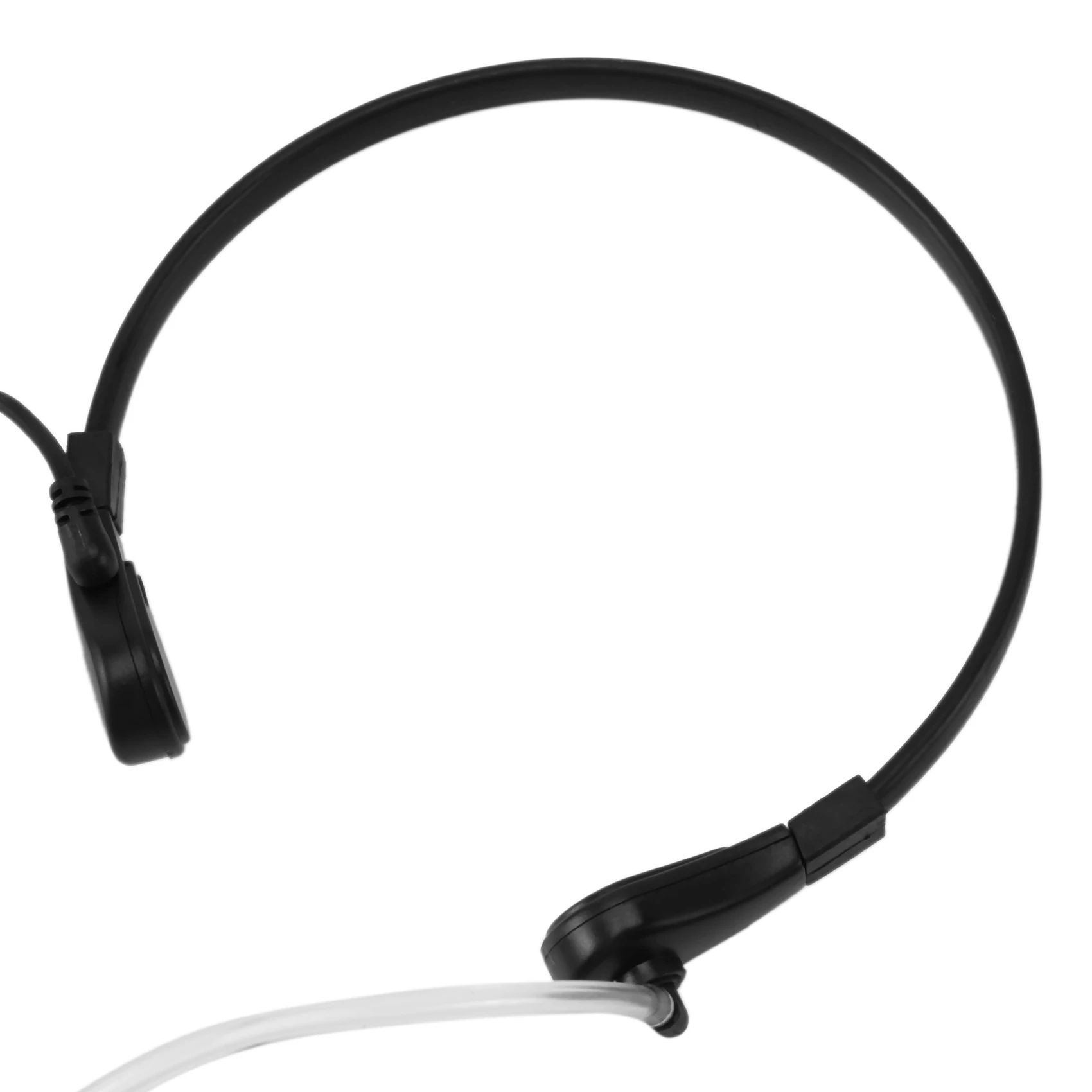 삼성 HTC LG 블랙베리 모토로 스마트폰 이어폰용 마이크, 은밀한 어쿠스틱 튜브 이어폰 헤드셋, 1 핀 3.5mm 스로트 마이크