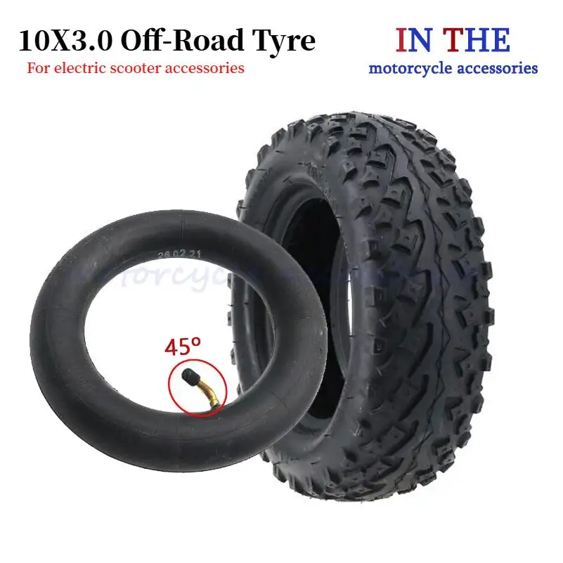 10 Inch 10X3.0 Off-Road Wear-Resistant Outer Tyre with 10x3.0 Tube for Enhanced Traction and Durability