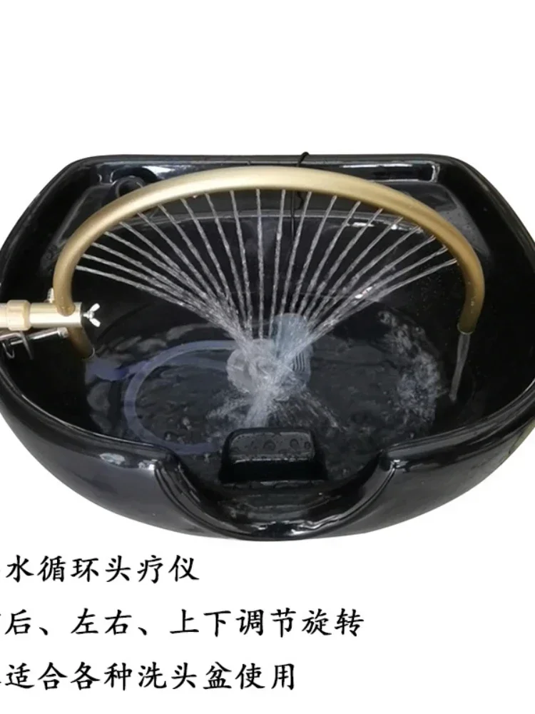 Shampoo Chair Chinese Medicine Water Circulation Shampoo Flushing Bed Special Mobile Water Circulation Head Massager Spa