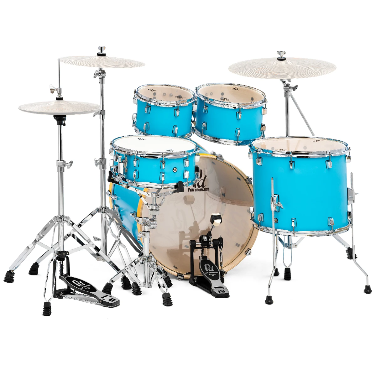 Wholesale professional jazz drum sets, high-quality music percussion instruments, bass, PVC plastic, birch wood