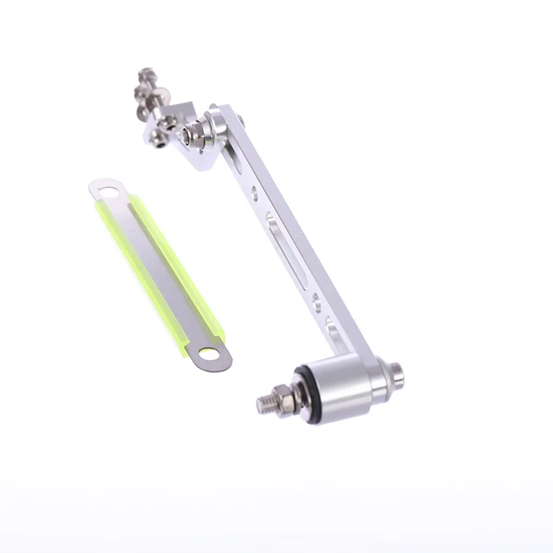 Wysokiej jakości uchwyt rury wydechowej ze stopu aluminium Regulowany wspornik wydechu do łodzi RC