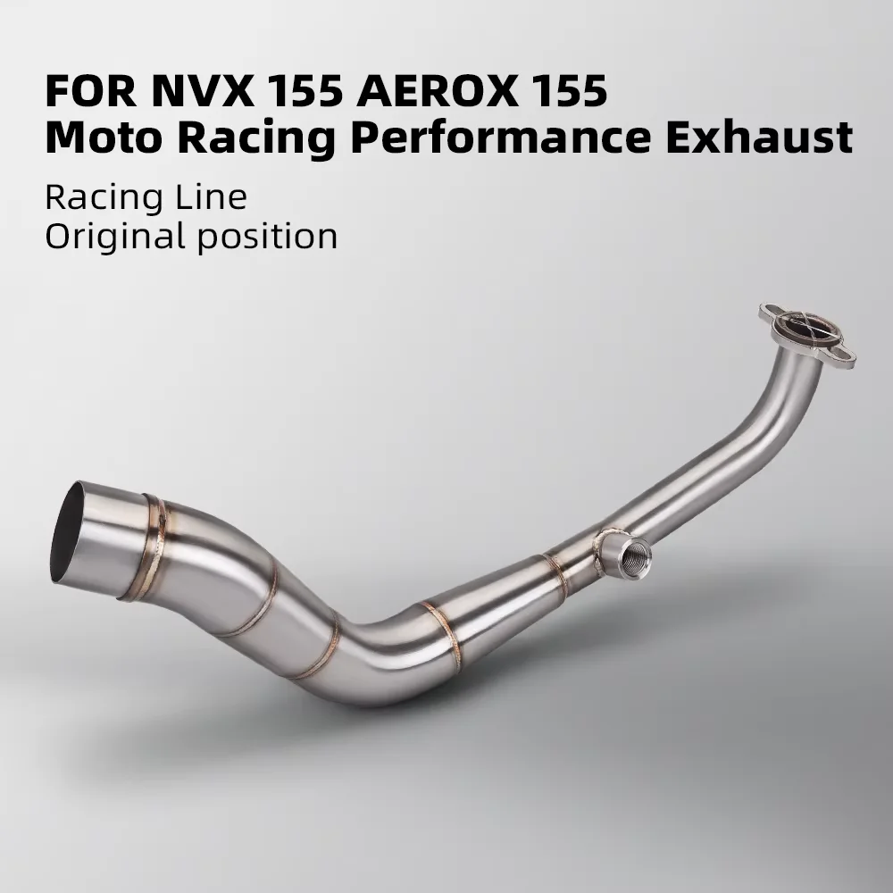 

Motorcycle Exhaust Pipe Exhaust System Silp-on Front Connect Pipe For Yamaha NVX155 AEROX155