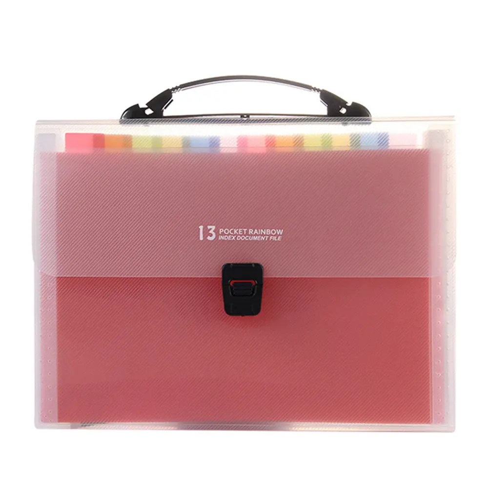 

Expanding File Folder A4 Size Accordion Document Organizer Multilayer Portable Lightweight for Receipts Coupons Tickets Vouchers