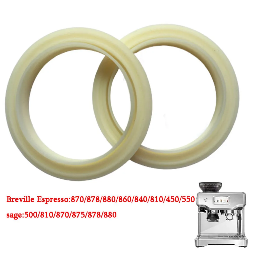 

1/2PCS 54mm Silicone Steam Ring Group Head Gasket Breville Espresso Machine 8 Series For Sage810/870/880