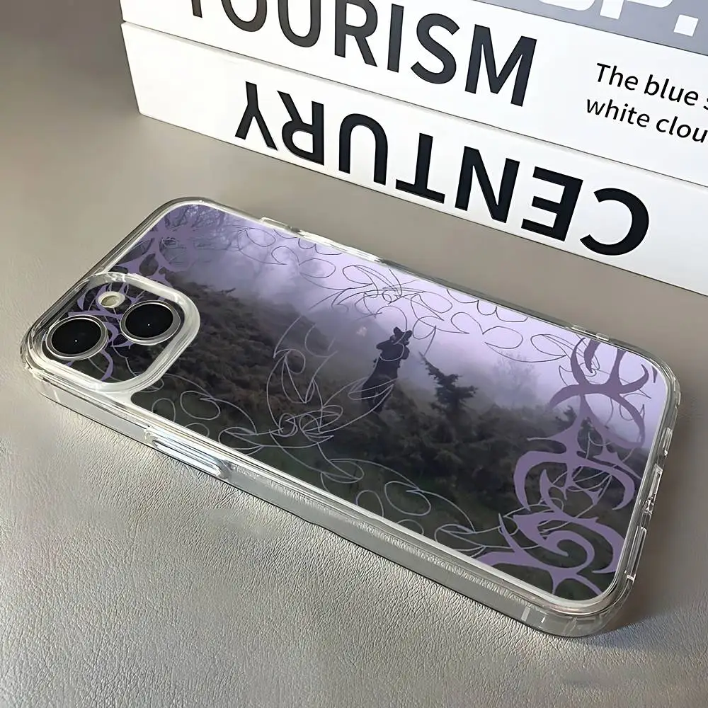 Bladee Crestเคสโทรศัพท์สําหรับiPhone 16,15,14,13,12,11 Pro,Max,Plus,X,XS,XR,SE,มินิซิลิโคนโปร่งใสนุ่ม