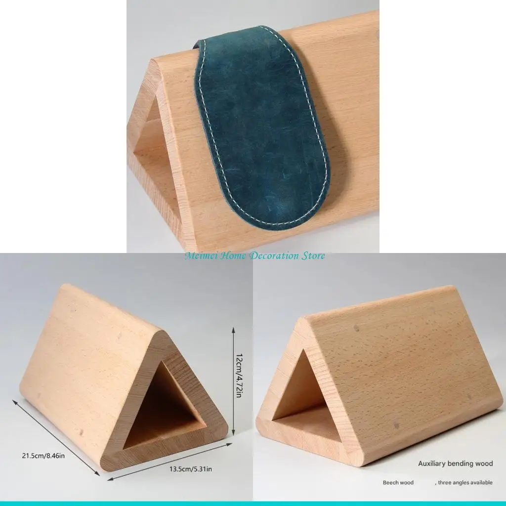 

H7BF Beechwood Bending Tool For Professional Leatherworking And Multiple Materials Crafting