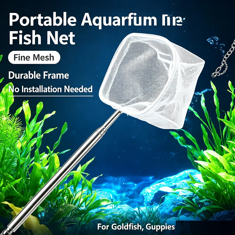 Rete da Pesca Telescopica in A - Aquarium Fish Net Small recensione e prezzo