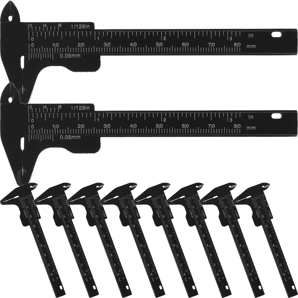 

10 Pcs Eyebrow Line Mark Ruler Positioning Measuring Tools Caliper Mapping Guide Rulers