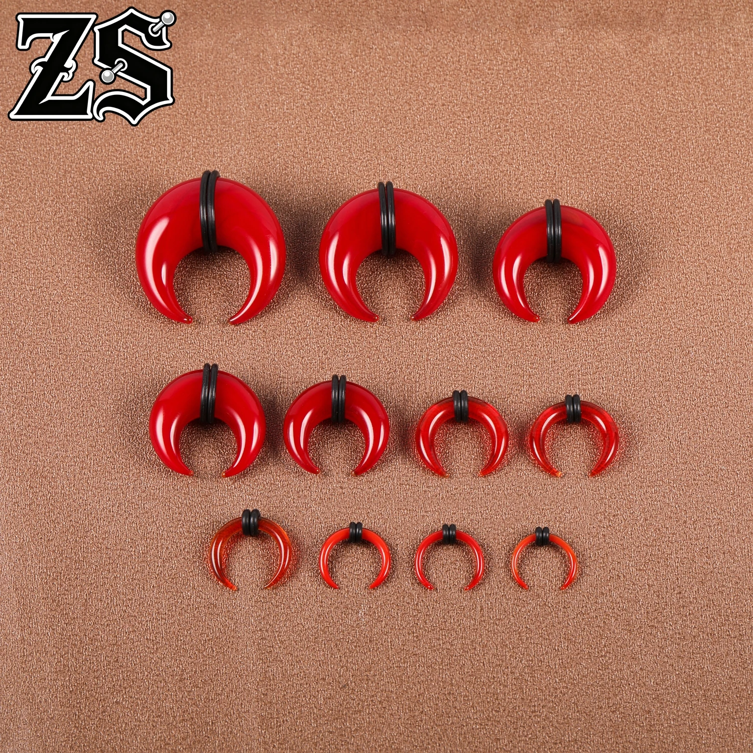 ZS 1 szt. Kolczyk do nosa z ro – Body Jewelry Gauges recenzja i cena
