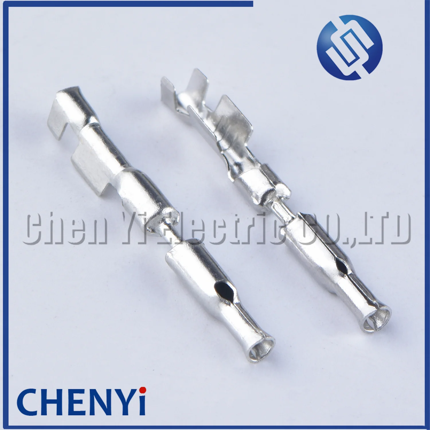 50 Pcs Female Circular terminal Wire Crimping Terminal Connector Brass plated tin Pins For Heavy machinery plug