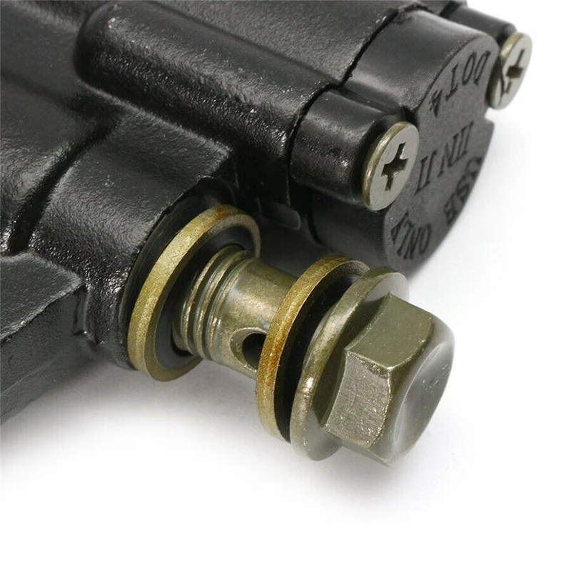2X Universal Motorcycle Rear Hydraulic Brake Master Cylinder Pump For Yamaha Suzuki Kawasaki ATV Dirt Bike image 4