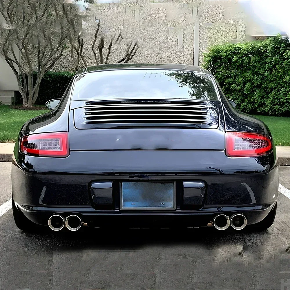 Modified Car Taillight Assembly For Porsche 911-997.1 2005-2008 LED Auto Rear Lamps Upgrade 991 Style Flashing Tool Accessories