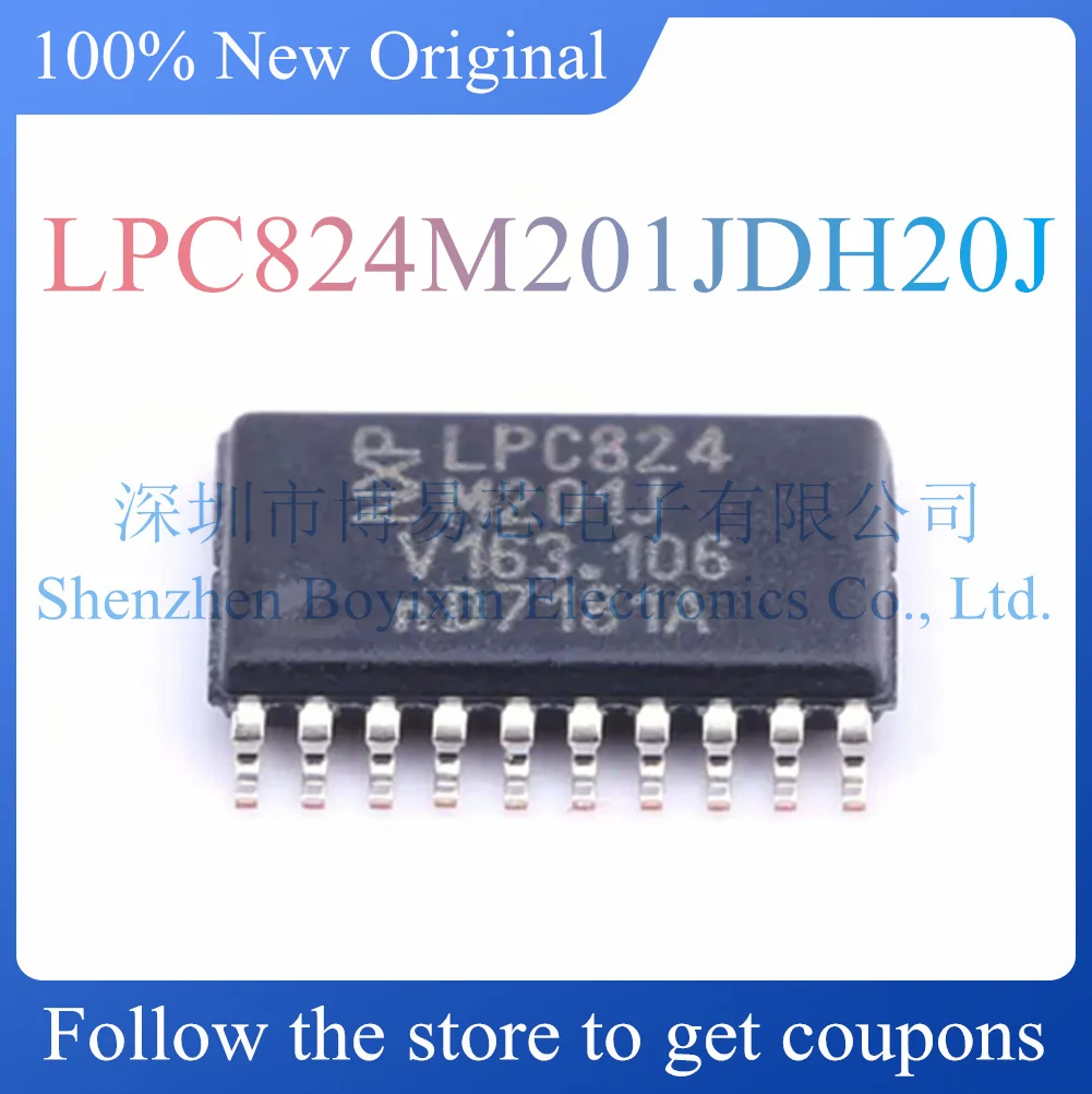 

NEW LPC824M201JDH20J.Original Product.Package TSSOP-20