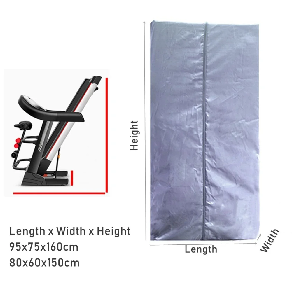 Foldable for treadmill Dustproof Waterproof Cover with Strong Cord Fit for Security and Protection in Home and Gym 37x30x63 inch