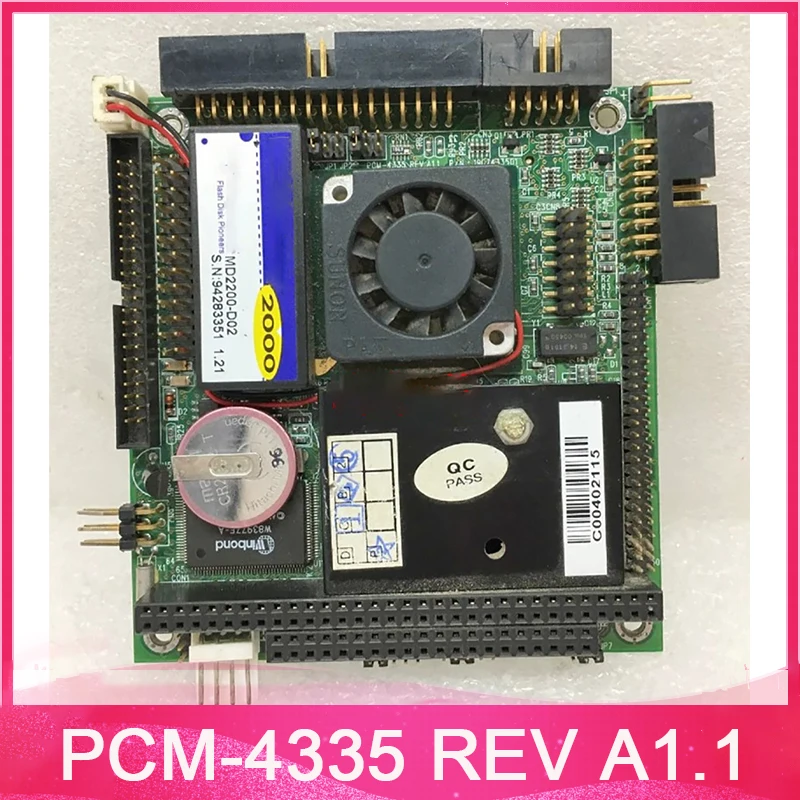 For Advantech Embedded Industrial Medical Motherboard PC104 PCM-4335 REV A1.1