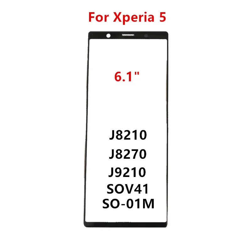 Xperia1 Outer Screen For Sony Xperia Pro i 1 iii 5 ii 10 Plus Front Touch Panel LCD Display Glass Cover Repair Replace Parts