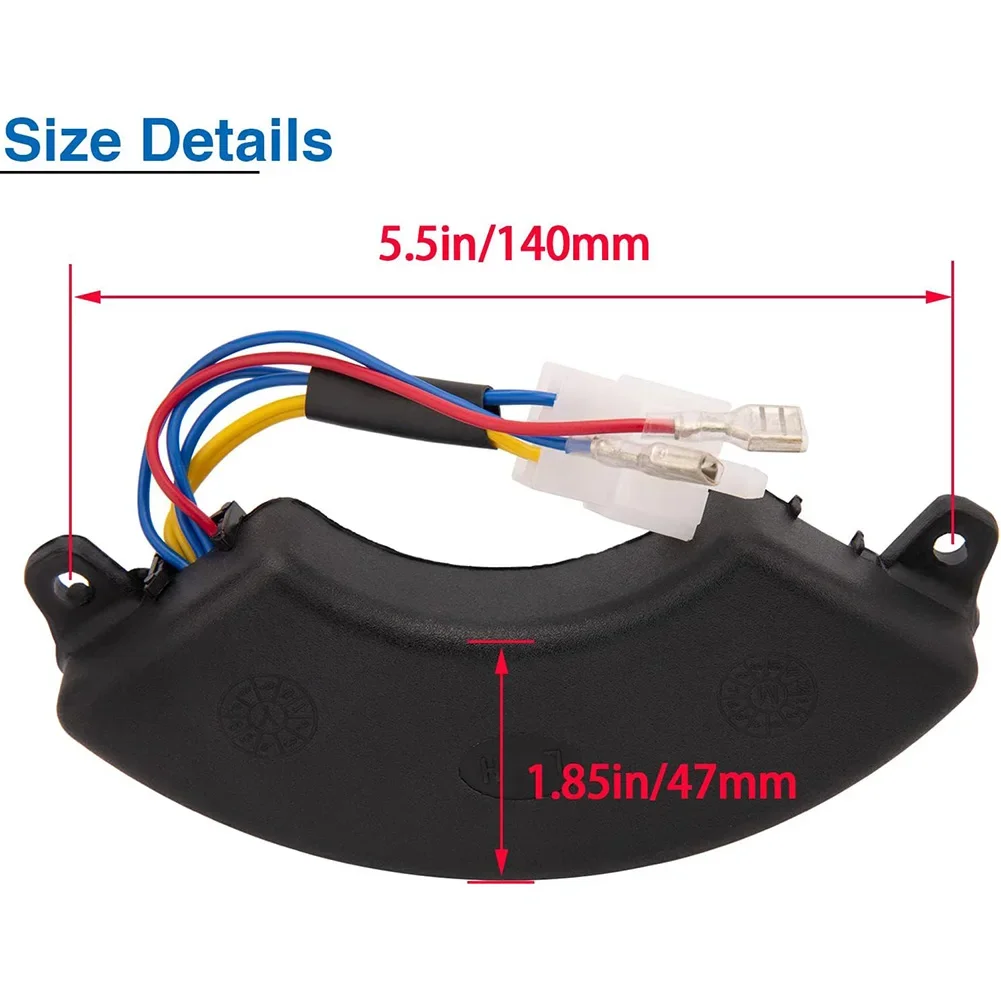 Diesel Generator AVR Regulator Supports 7KW 8KW Power Maintains Stable Output Voltage Resists Voltage Fluctuations and Overloads