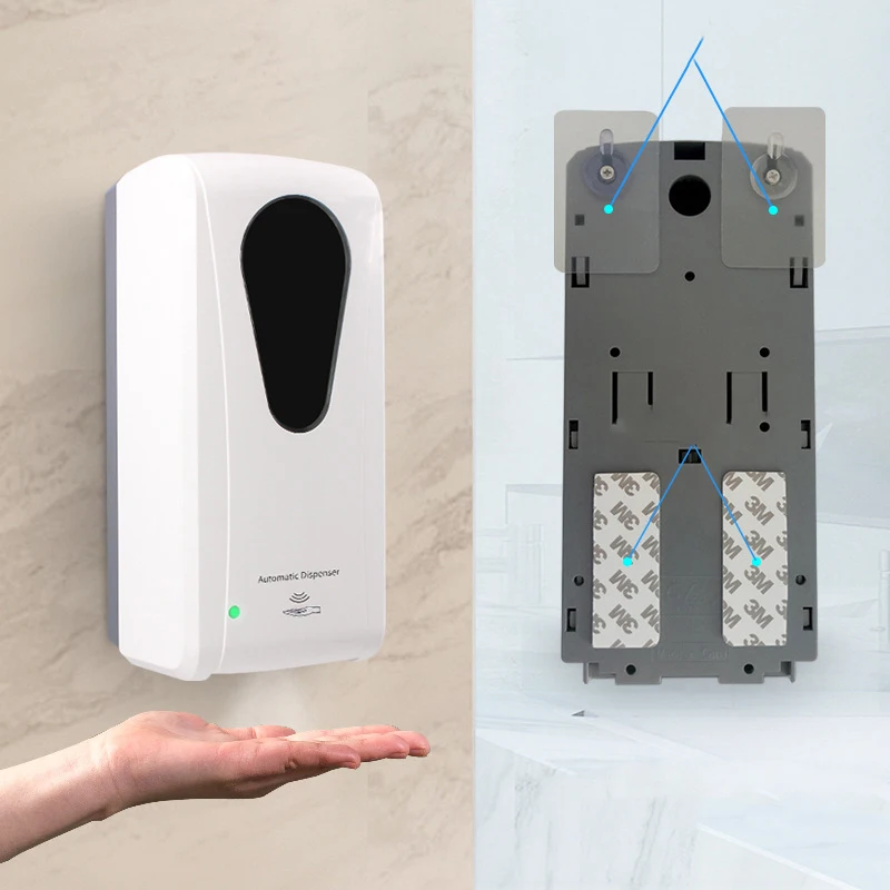 Induction Soap Dispenser Wall-mounted Touch-free Automatic Hand Sanitizer Machine Hospital Alcohol Spray Sterilizer Washer