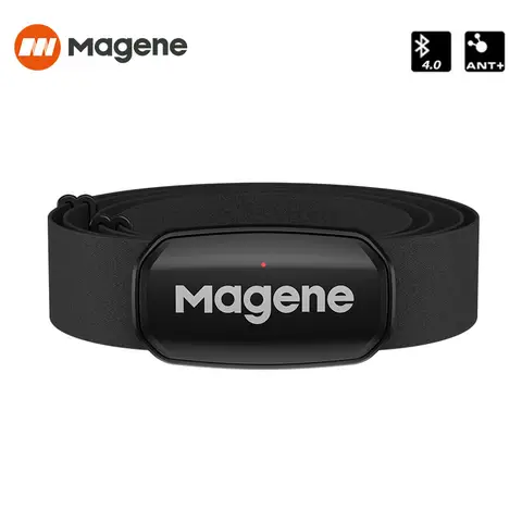 Magene H303 심박수 센서 Bluetooth ANT 업그레이드 HR 모니터(가슴 스트랩 포함) 듀얼 모드 컴퓨터 자전거 스포츠 밴드 벨트