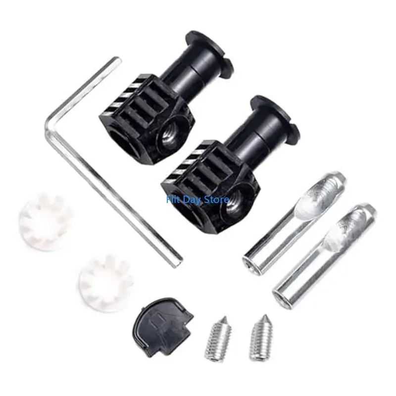 F92C Wall Mounted Toilet Fixing Screws Bolts Kits Bidet Attachments Fixing Metal Bolts Toilet Hanging Screws Easy to Install