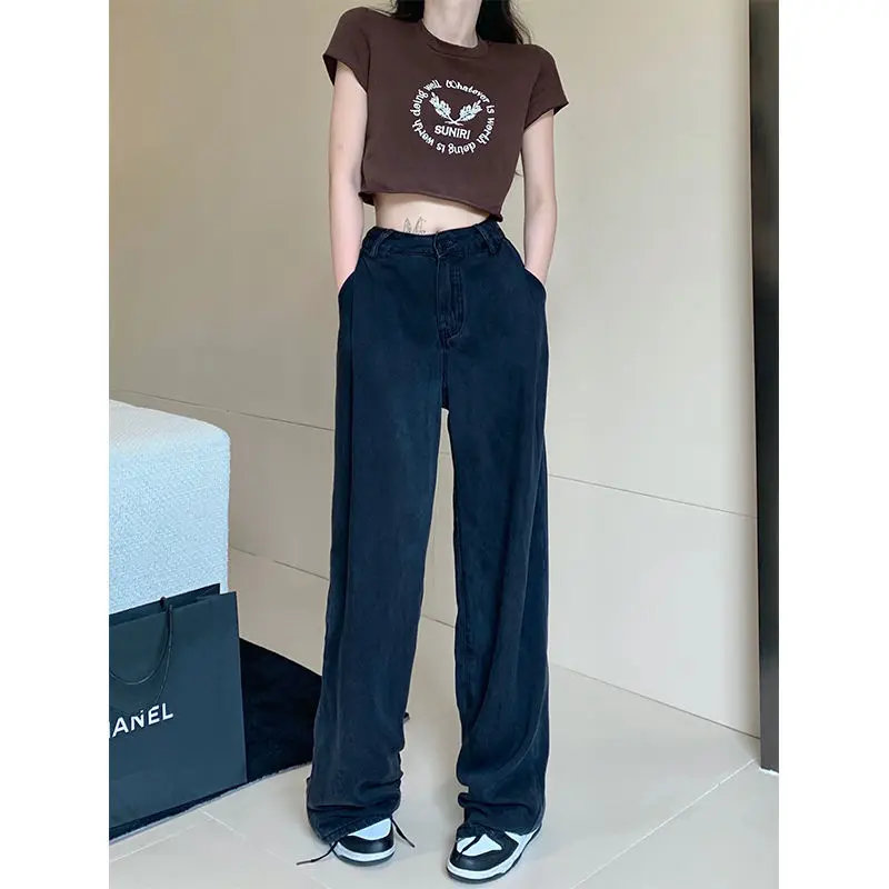 Y2k queimado jeans mulher térmica inverno quente velo forrado engrossado moda feminina confortável aconchegante macio pelúcia veludo