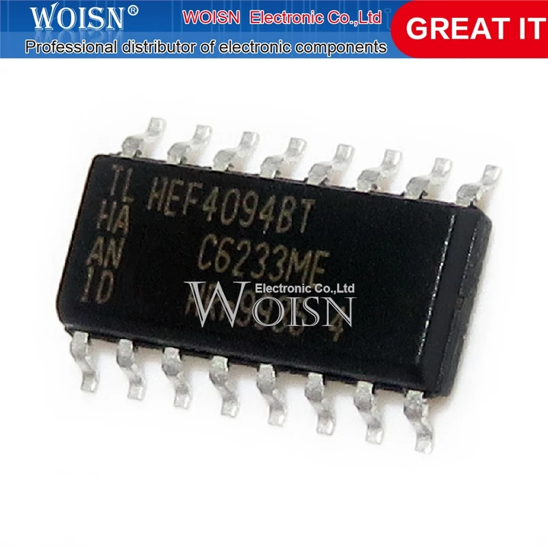 10 Stück Chipsatz HEF4094BT HEF4094 SOP-16