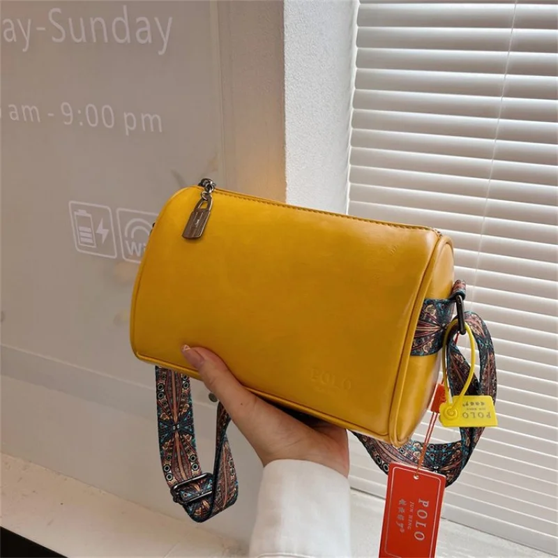 

Trendy Oval Bag For Women Unique Shape Leather Crossbody Bag Conversation Starting Piece For Fashion Lovers