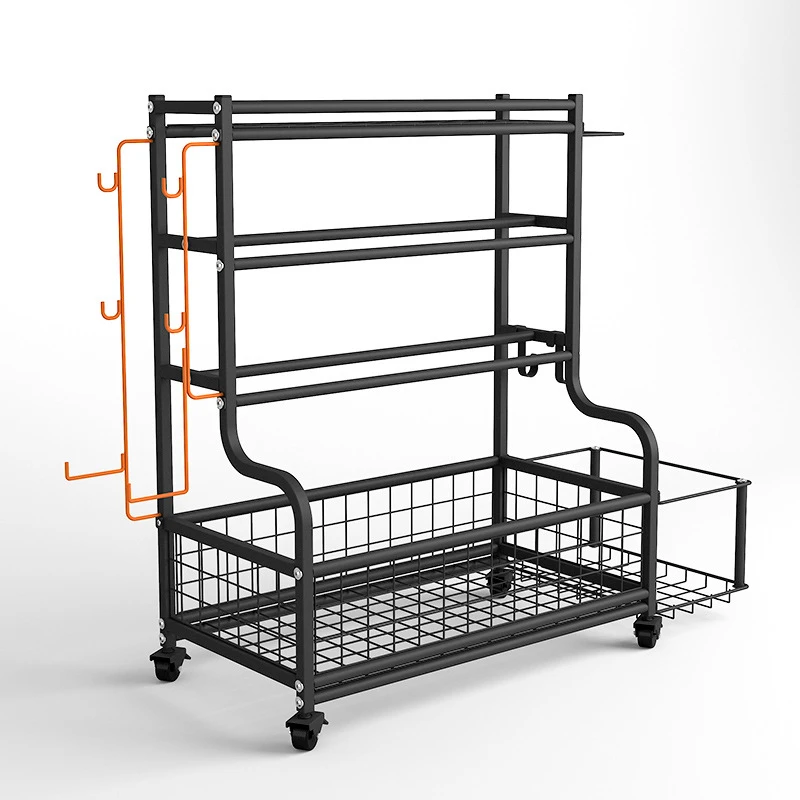 Gym Storage Rack, Yoga Studio Dumbbell and Small Equipment Storage Rack, Personal Training Accessories Storage Rack
