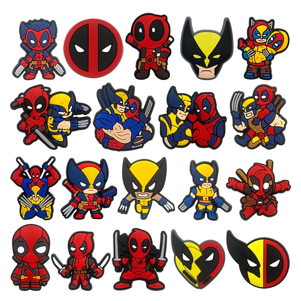 19-pcs-set-deadpool-wolverine-serie-encantos-de-sapato-para-tamancos-bolha-slides-sandalias-acessorios-decoracoes-de-sapato-fivela-para-criancas