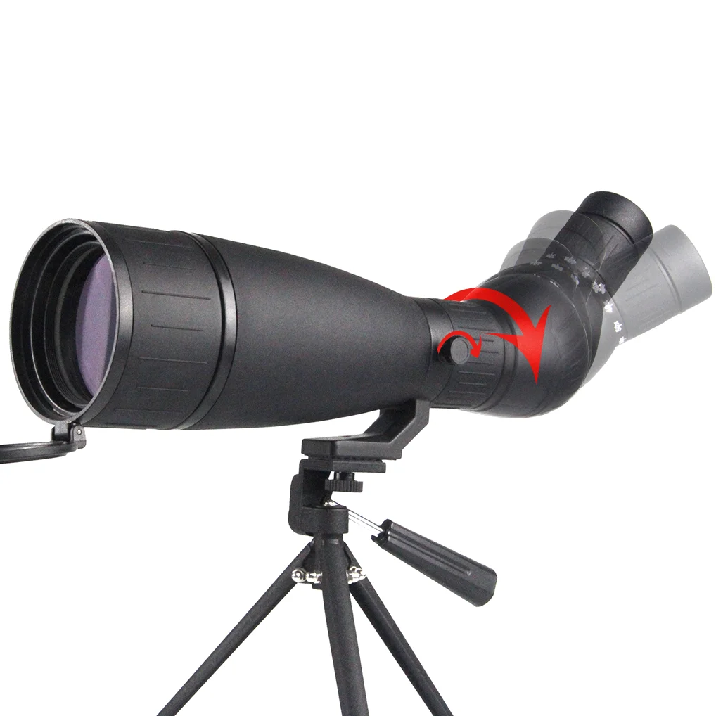 

New Design Long Distance 20-60x80 Spotting Scope Monocular Telescope Chinese Factory