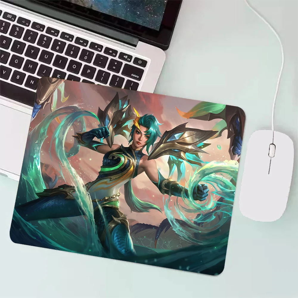 League of Legends Kaisa Small Gaming Mouse Pad PC Gamer Keyboard Mousepad Computer Office Mouse Mat Laptop Mause pad Desk Mat