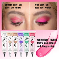 6 Colors Liquid Eyeshadow Primer Cut Crease Eyes Makeup Concealer Base Waterproof Long Lasting Eye Shadow Cream Glue cosmetic