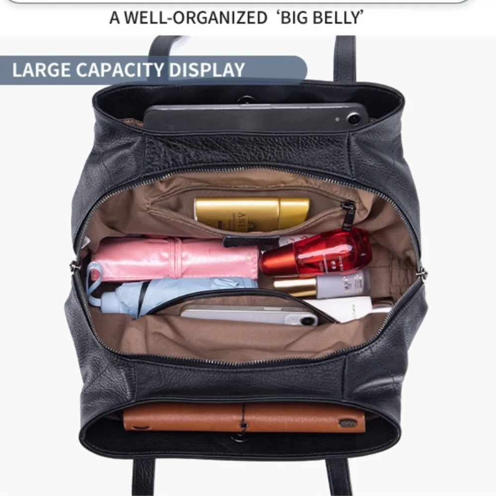 New Woman Handbag Lady Bag Pu Leather Fashion Women's Shoulder Bag Female Crossbody Bag Trend Woman Mobile Phone Bag