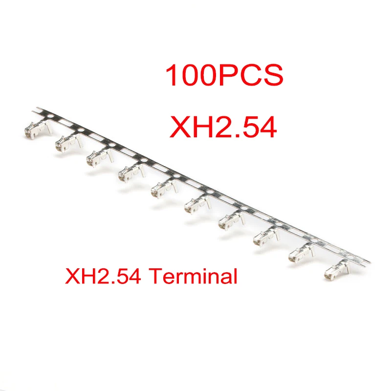 100PCS XH2.54/JST/1.25/PH2.0/SH1.0/ZH1.5 Terminals Wire Cable Female Male For Housing Case 2.54MM/1.25MM/2.0MM/1.0MM Connector