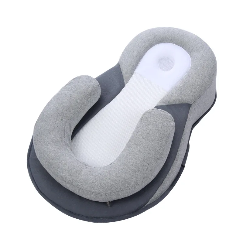 Gentle and Effective Anti Vomiting Pad Ergonomic Baby Support Pillow Anti Milk Overflow and Choking Pillow Newborn Pillow