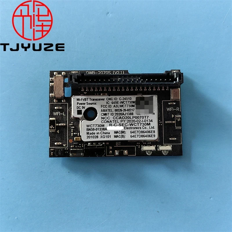 WIFI Bluetooth Module BN59-01338A WCT730M For Smart TV QN55Q70TAF QN65Q70TAF QN75Q70TAF BN64-04333A WI-FI/BT Transceiver