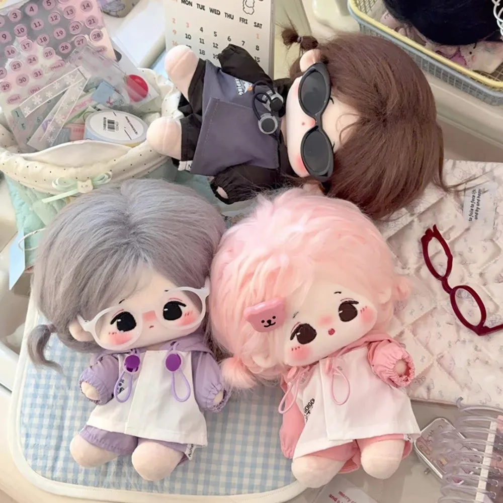 

DIY Clothing Jacket 10/20cm Cotton Doll Clothes Coat Sport 20cm Cotton Doll's Clothes Cool Dress Up 10cm Doll Clothes Kids Gift