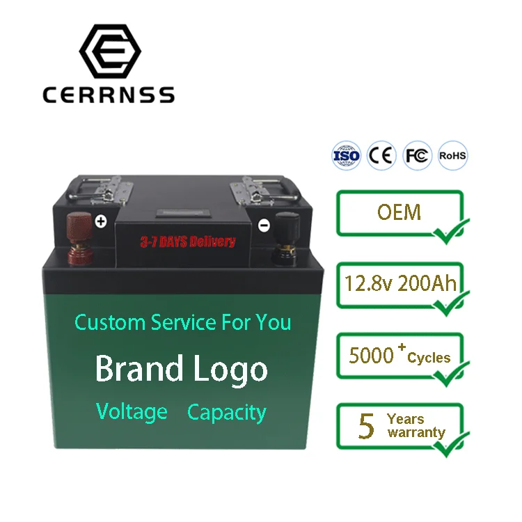 

Longer Lifespan Rv Boat Marine Solar 4000+ Cycles Lithium Battery Pack 12v 100ah 120ah 200ah Lifepo4 Battery