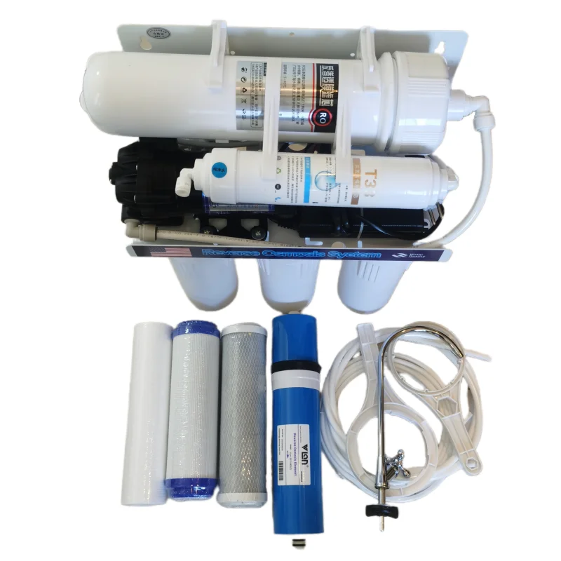 800 Gpd Level 5 Filtering RO Reverse Osmosis System Filter System Aquarium Filter System 3013-800G Water Purifier