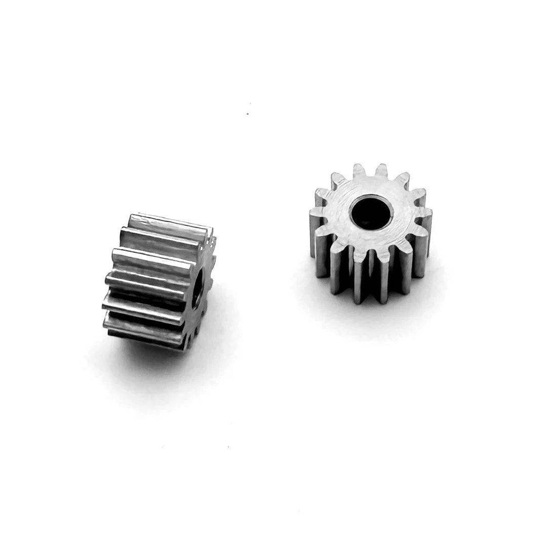0,4 M 8/9/11/12/14 dientes 2,0mm engranaje de reducción de Metal engranaje de salida de Motor modelo DIY