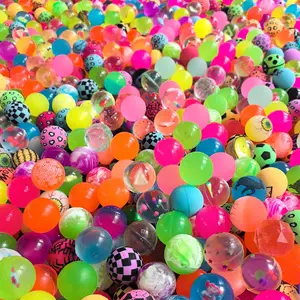 Mini Bouncy Ball Buntes Spielzeug für Kinder, Pinata -Füllstoff, Belohnungsparty, Babypartygeschenk, Jungen und Mädchen Gefälligkeiten Tasche, 12 PCs, 30pcs 6 Hauptverkaufs Geburtstag Souvenir Kit - №6