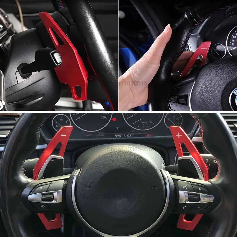 For BMW 1/2/3/4 Series GC GT F20 F21 F22 F23 F46 F30 F31 F34 F32 F33 F36 Car Steering Wheel Paddle Shift DSG Extension Stickers