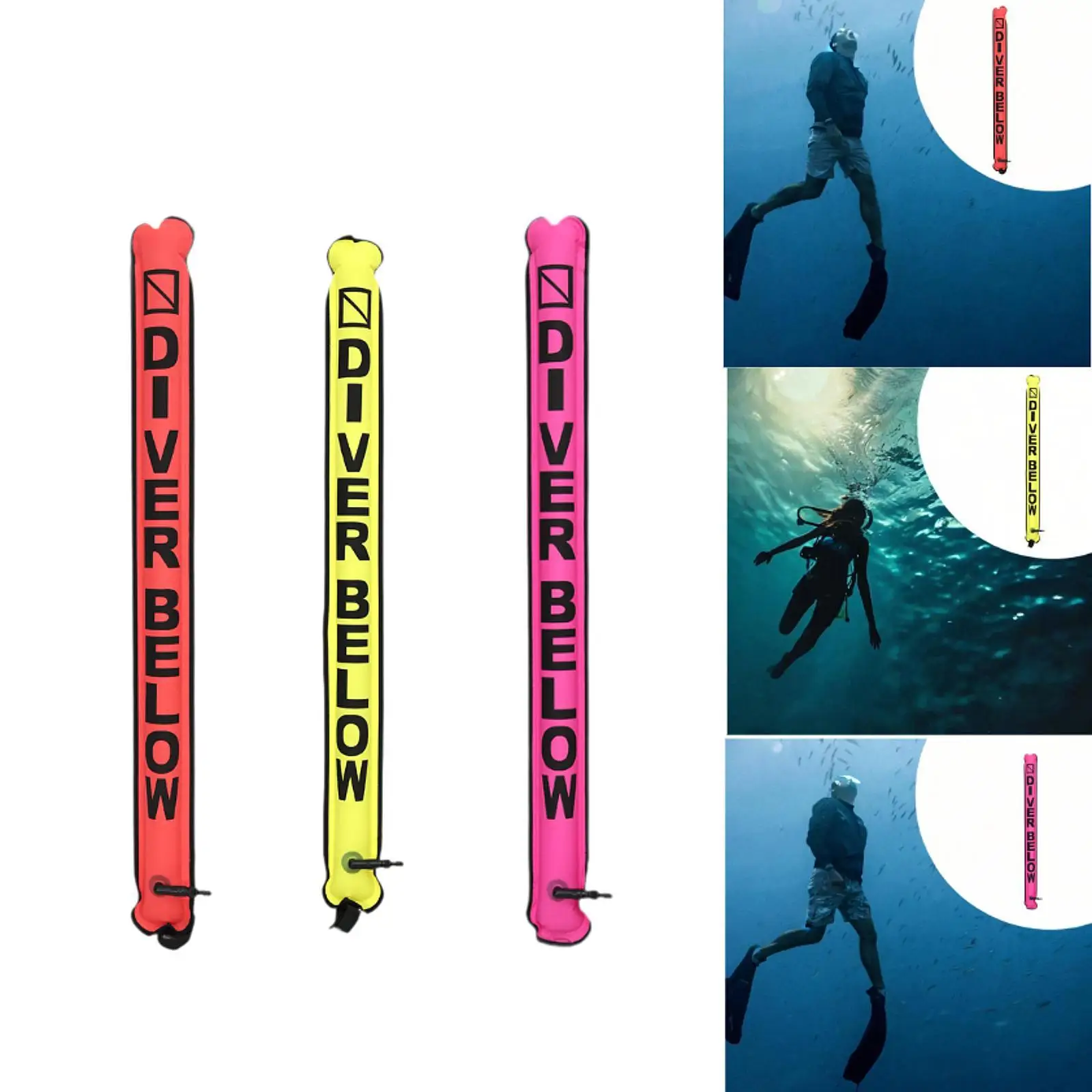 

Diving Surface Marker Buoy Supplies Diving Smb for Outdoor Diving Underwater