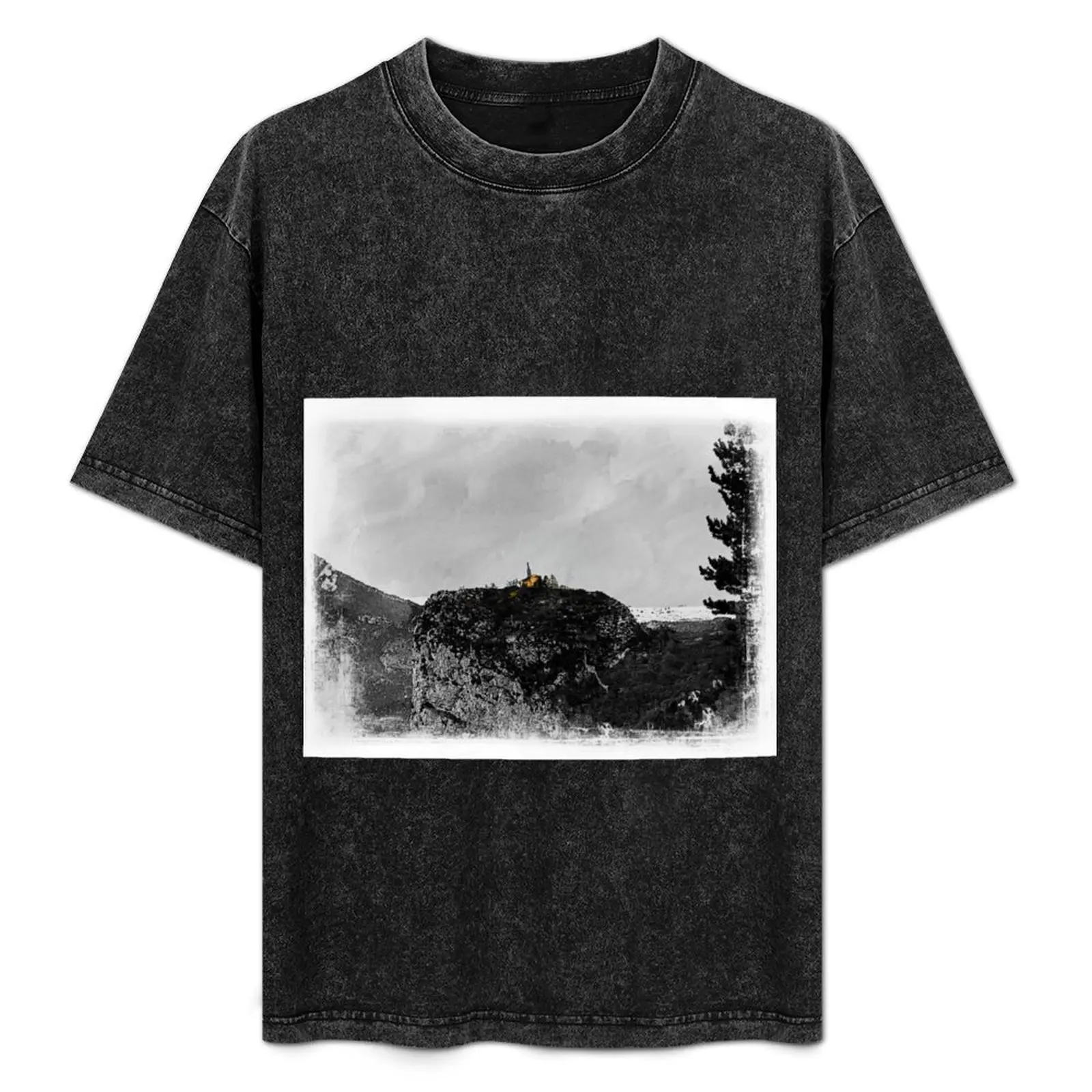 

Castellane, France on the Route Napoleon T-Shirt Durable Work Wear T-Shirt