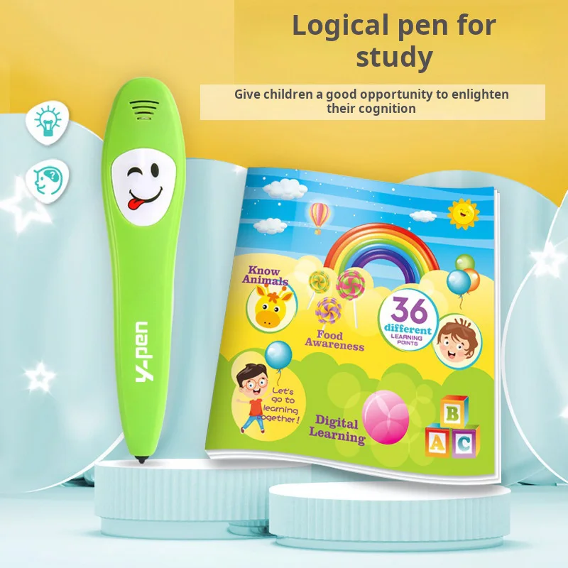 

English Point Reading Pen Children's Early Education Educational Toy Intelligent Logic Sound English Learning Pen