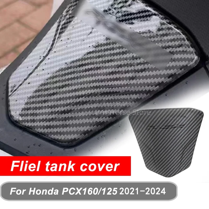 Motorradzubehör, Tankdeckel für Kraftstoff, passend für Honda PCX125 PCX160 2021-2024, Schutz für den Tankdeckel.