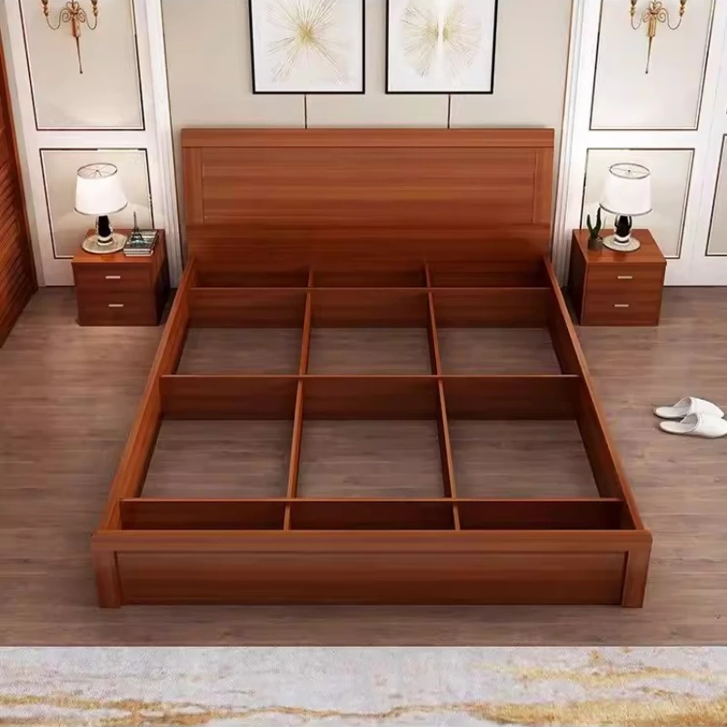 Luxury Adult Bedrooms Sets Wood Modern Princess Adult Storage Monster Bedroom Set Full Set Bases Camas Y Muebles Home Furniture